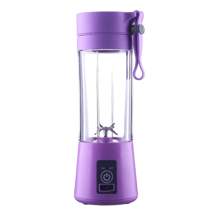 Portable 13-Ounce USB-Rechargeable Fruit Blender