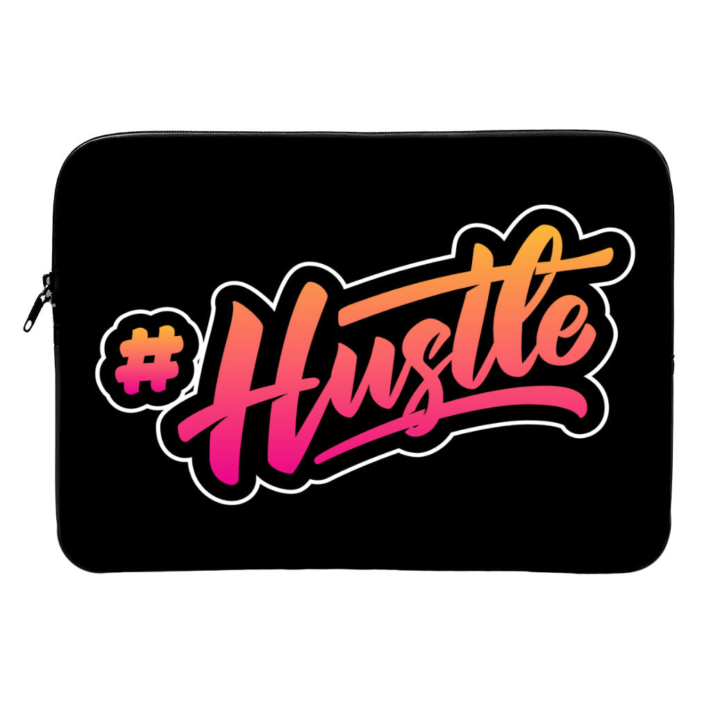 Hustle MacBook Air 14" Sleeve - Hashtag Laptop Sleeve - Cool Printed MacBook Sleeve