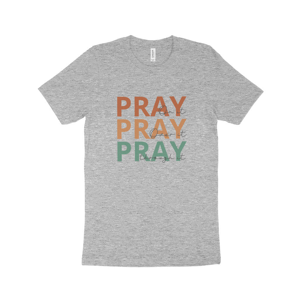 Pray On It Unisex Jersey T-Shirt Made in USA