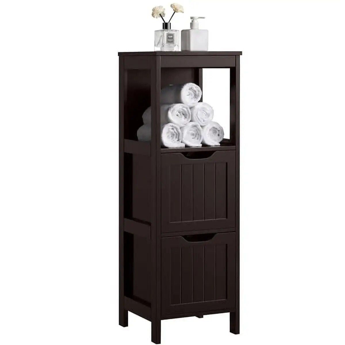 Modern 3-Tier Adjustable Bathroom Storage Cabinet