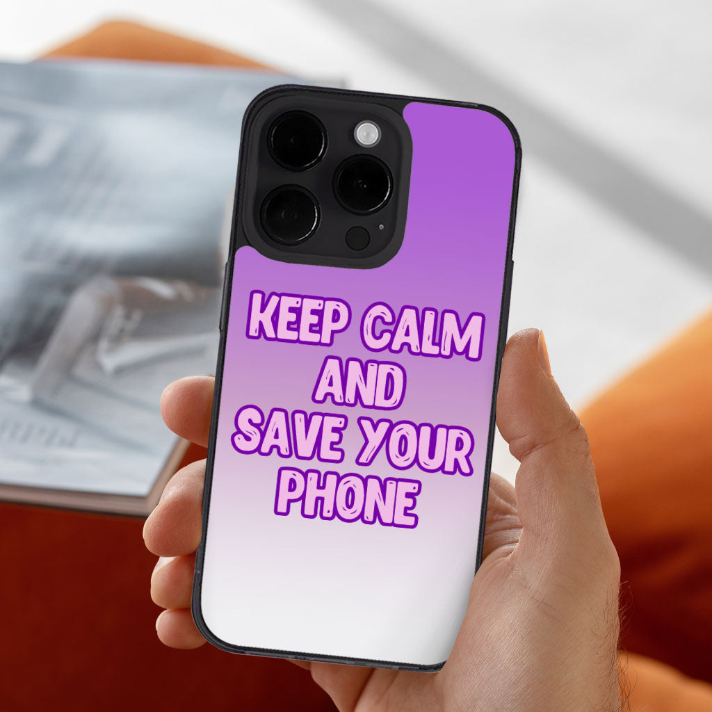 Keep Calm iPhone 14 Pro Max Case - Cool Phone Case for iPhone 14 Pro Max - Trendy iPhone 14 Pro Max Case