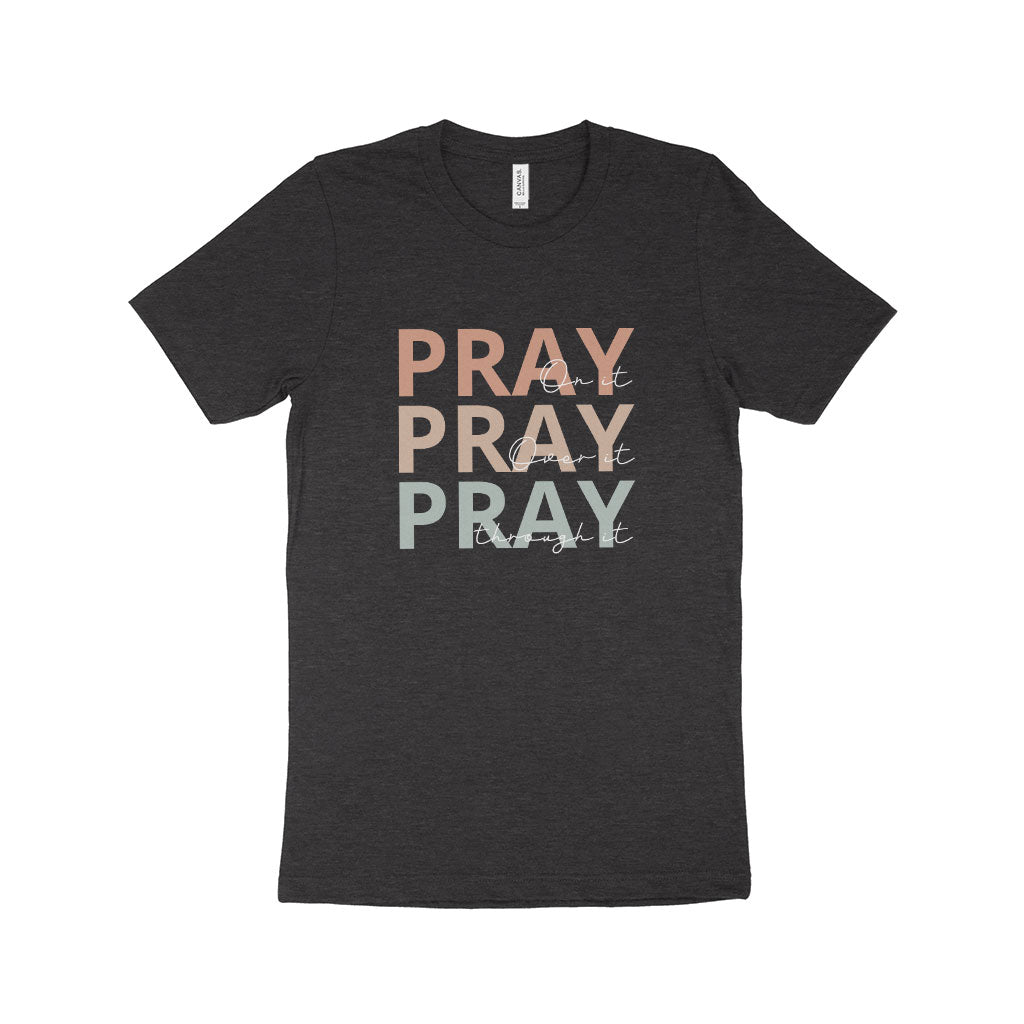 Pray On It Unisex Jersey T-Shirt Made in USA