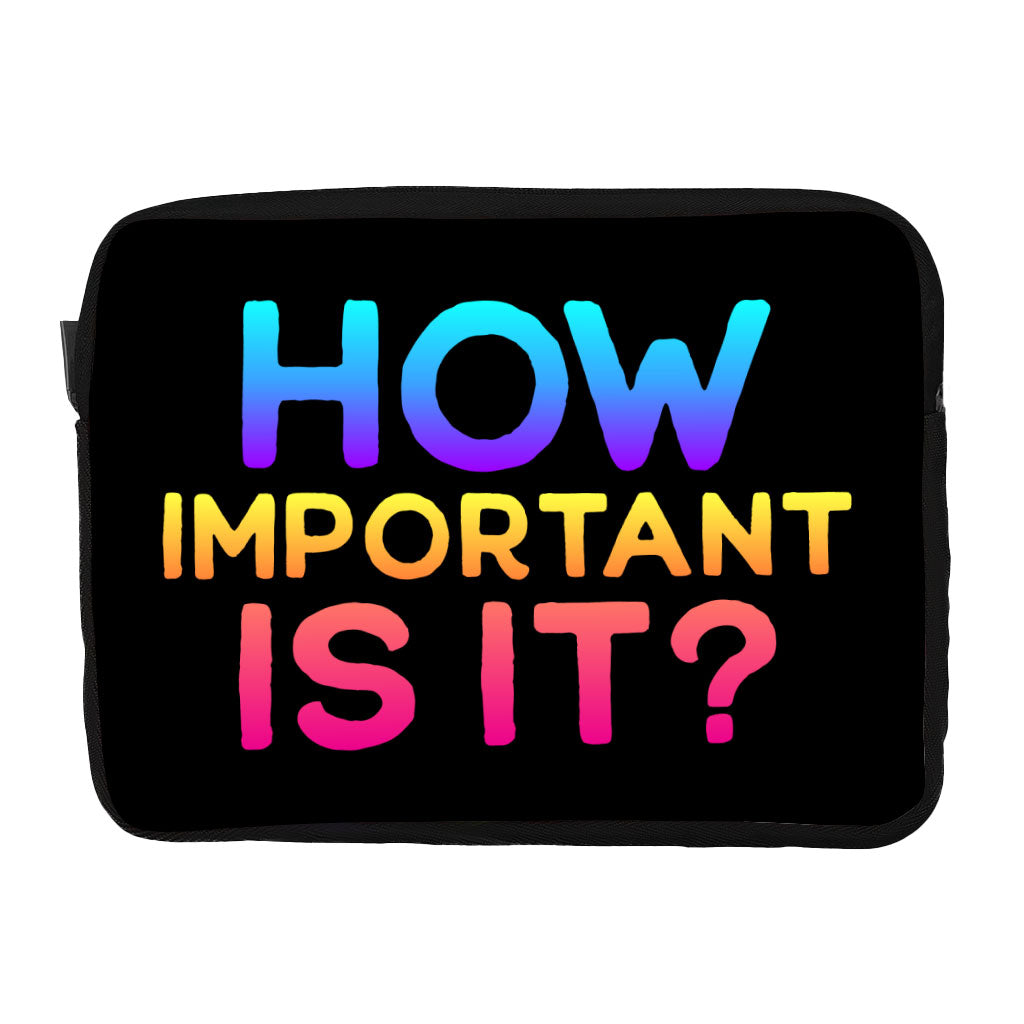 Funny Dell 16" Two-Sided Sleeve - Cute Laptop Sleeve - Printed Laptop Sleeve with Zipper