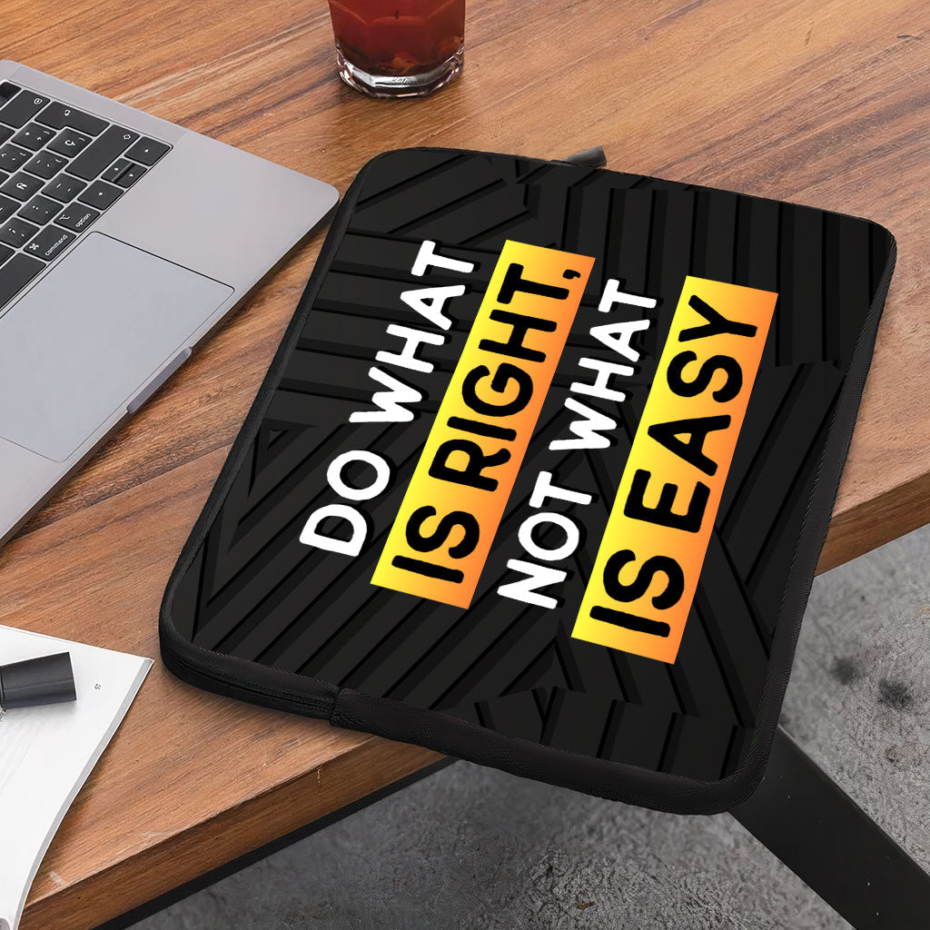 Motivational Dell 16" Two-Sided Sleeve - Quote Laptop Sleeve - Best Design Laptop Sleeve with Zipper