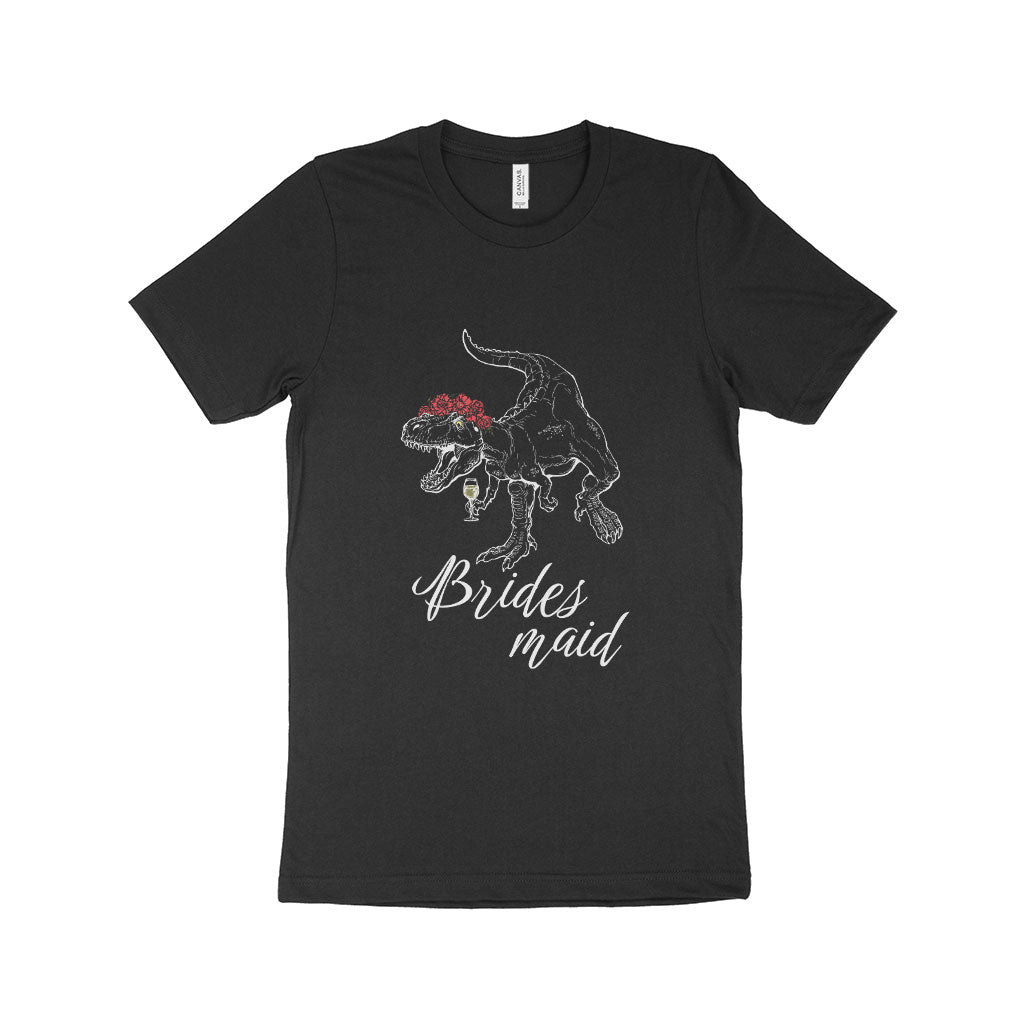 Dinosaur Bride's Maid T-Shirt Made in USA