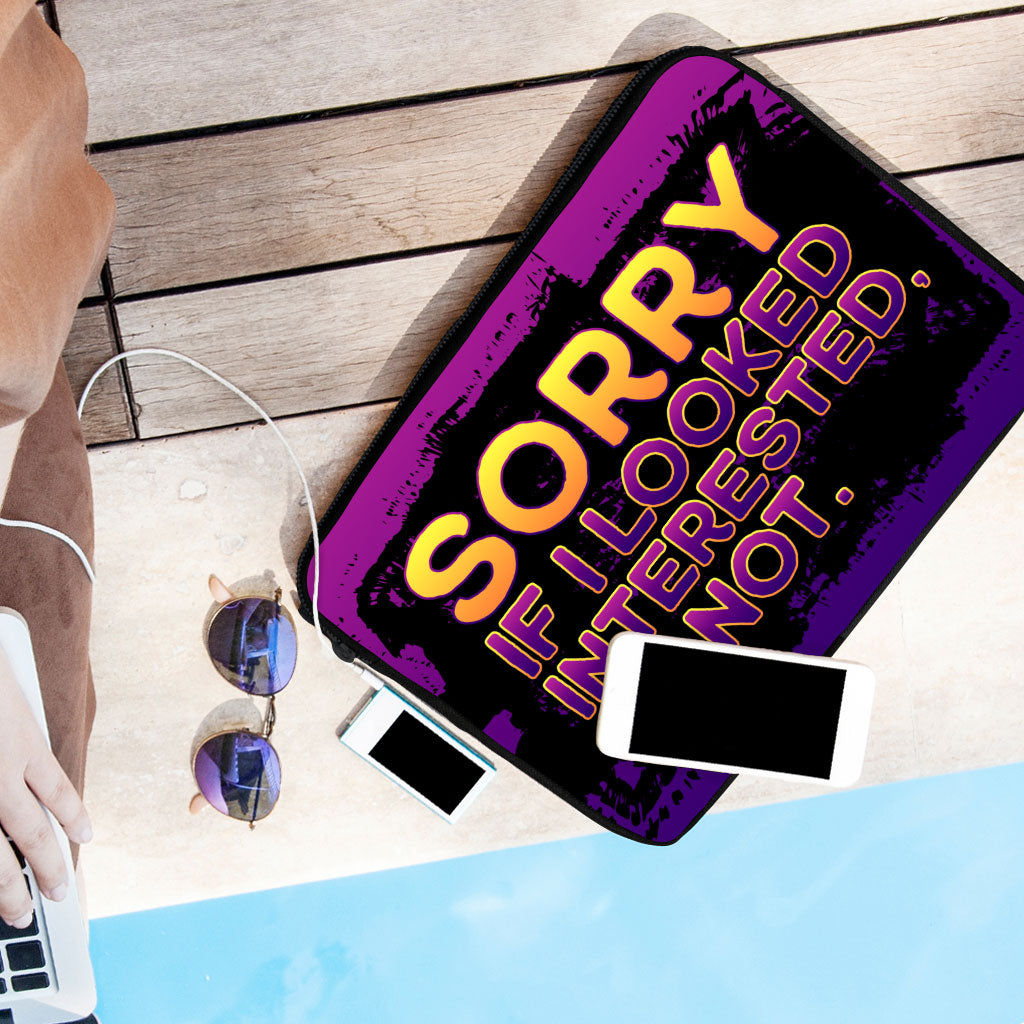 Sarcastic MacBook Pro 16" Sleeve - Graphic Laptop Sleeve - Funny Design MacBook Sleeve