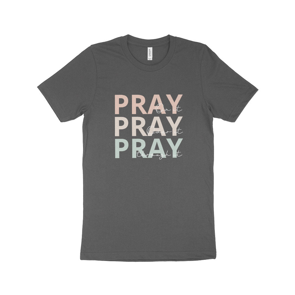 Pray On It Unisex Jersey T-Shirt Made in USA