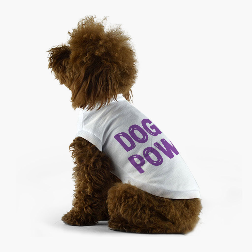 Cool Print Dog T-Shirt - Cool Design Dog Shirt - Themed Dog Clothing