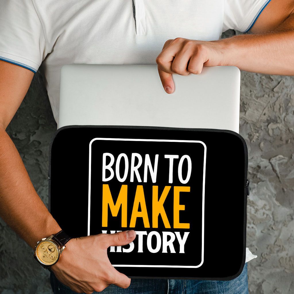 Cool Design MacBook Pro 14" Two-Sided Sleeve - Inspirational Laptop Sleeve - Illustration MacBook Sleeve