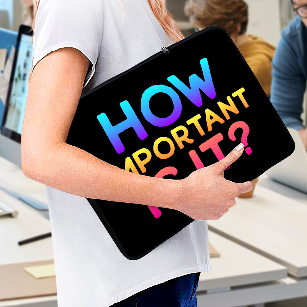 Funny MacBook Pro 16" Two-Sided Sleeve - Cute Laptop Sleeve - Printed MacBook Sleeve