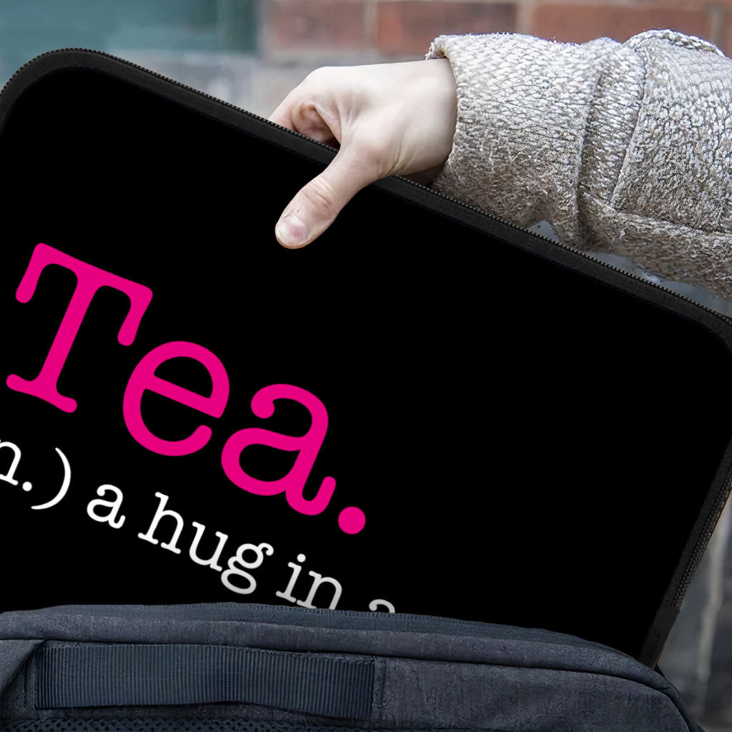 Tea Lover iPad Sleeve - Funny Design Tablet Sleeve - Best Print Carrying Case