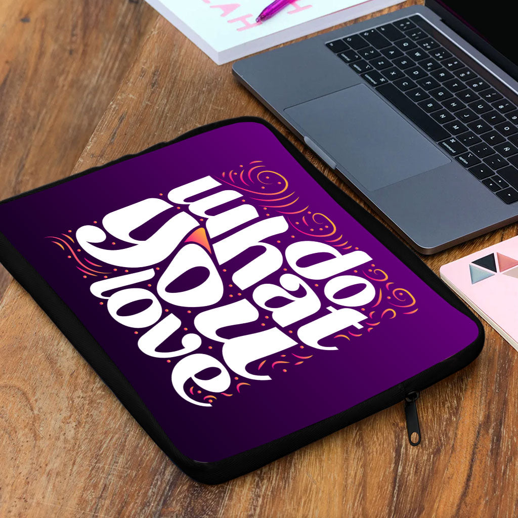 Do What You Love MacBook Air 14" Two-Sided Sleeve - Cute Design Laptop Sleeve - Graphic MacBook Sleeve