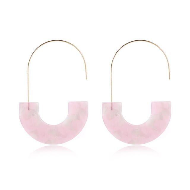 Boho Acrylic Earrings