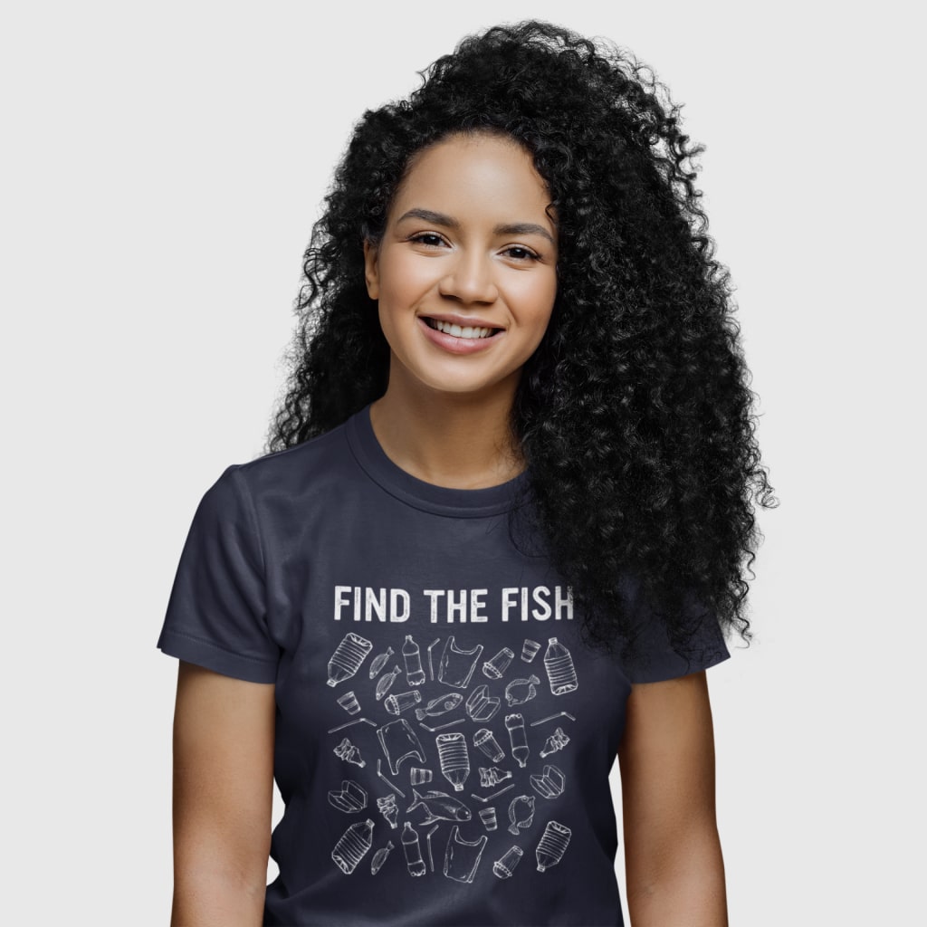 Find The Fish Unisex Jersey T-Shirt Made in USA