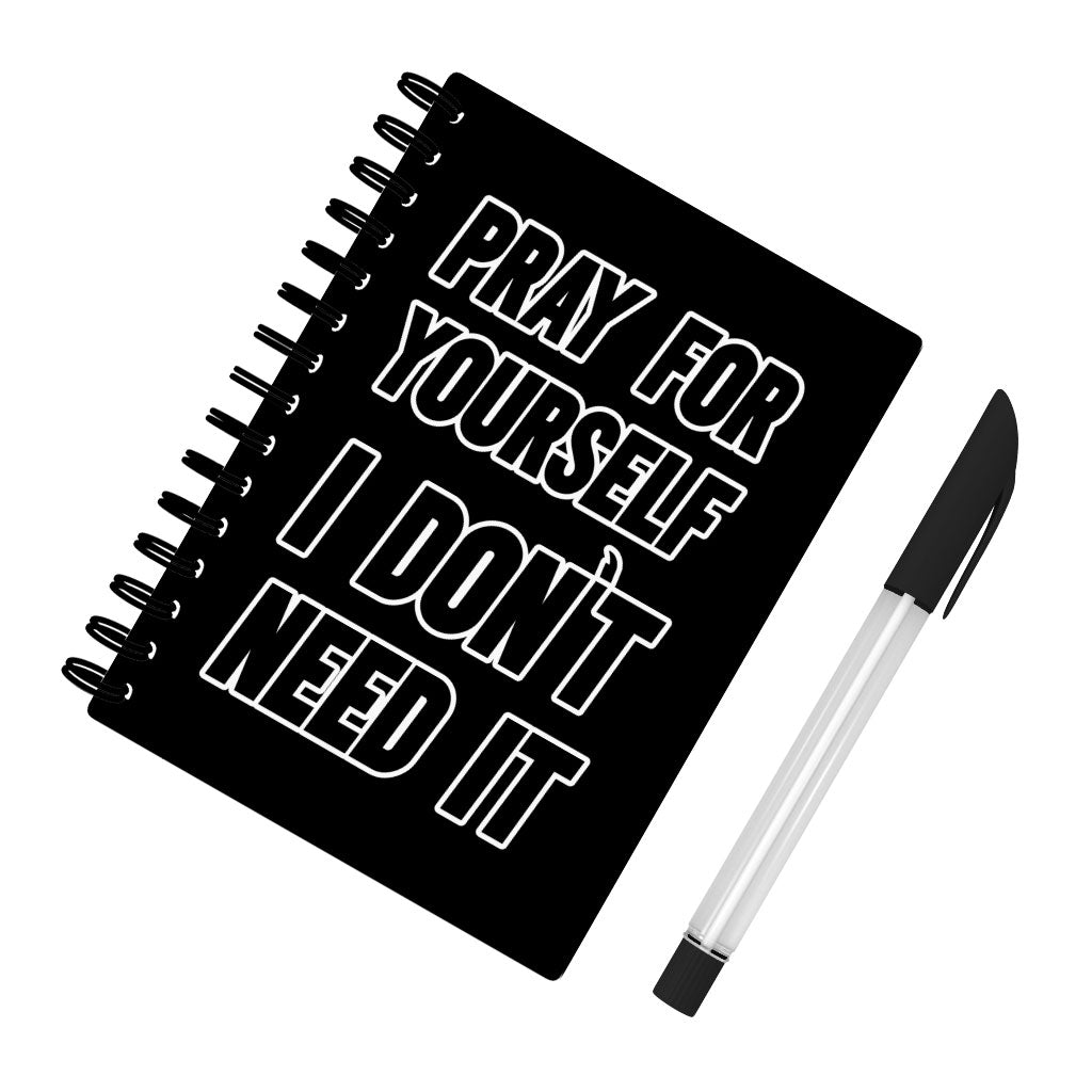 Cool Design Spiral Notebook - Quote Notebook - Printed Notebook