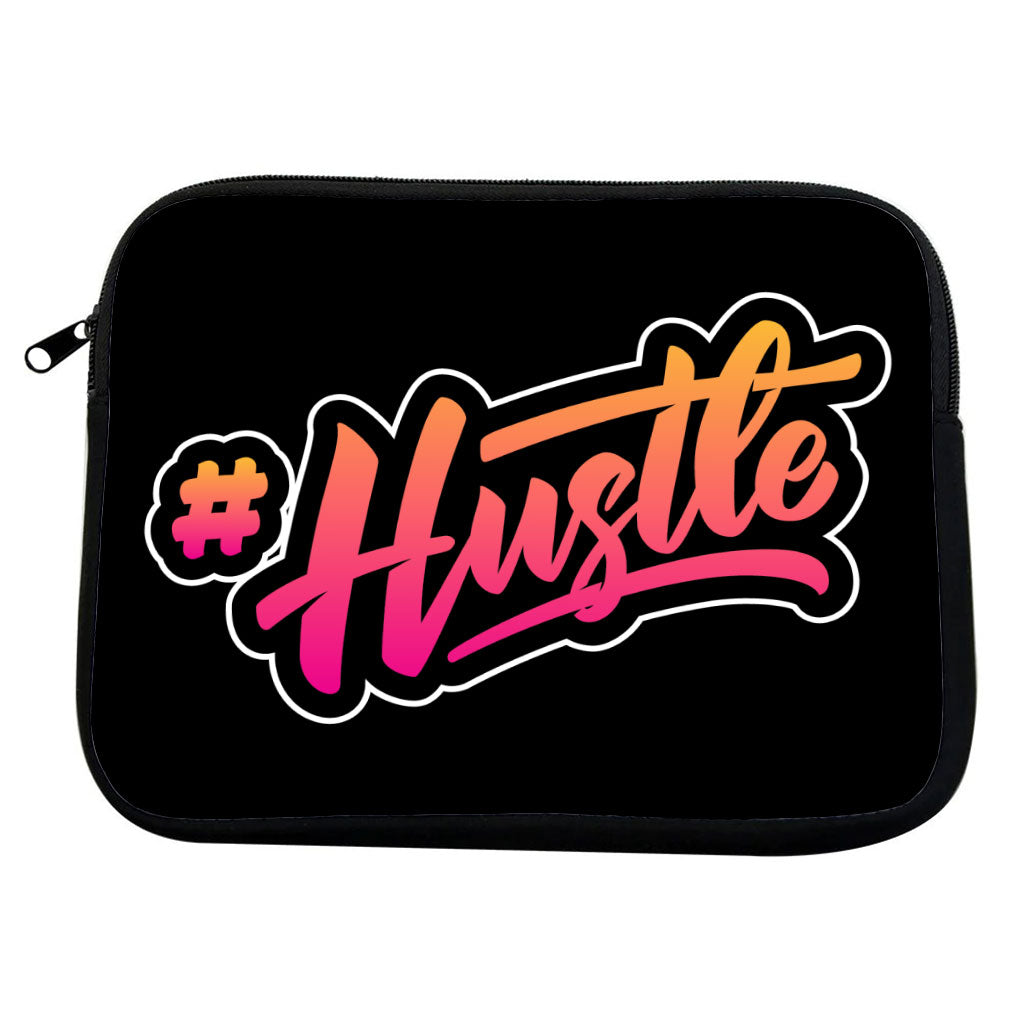 Hustle MacBook Pro 14" Two-Sided Sleeve - Hashtag Laptop Sleeve - Cool Printed MacBook Sleeve