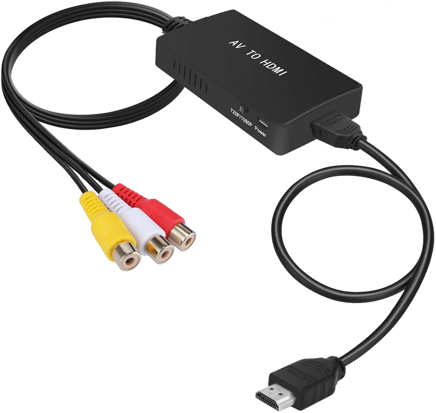 RCA to HDMI Converter Support 1080P PAL/NTSC | Lilac Milo