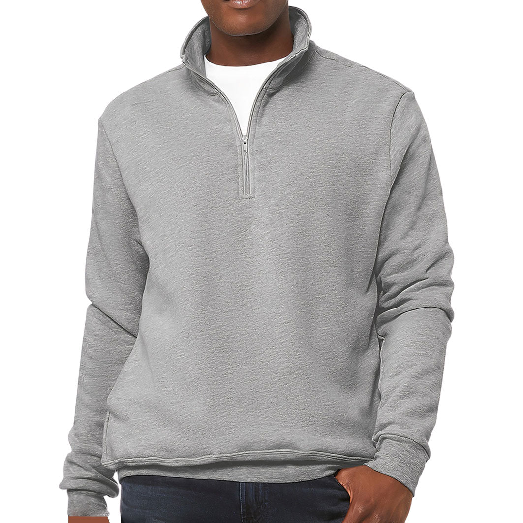 Husband Daddy Protector Hero Zip Pullover - Cool Fleece Pullover - Printed Pullover