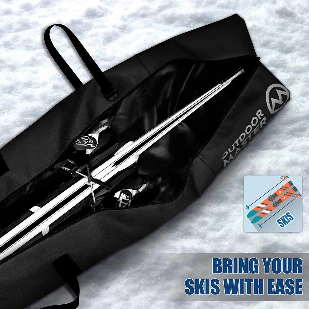Adjustable Waterproof Snowboard & Ski Bag - Perfect for Men, Women, and Youth