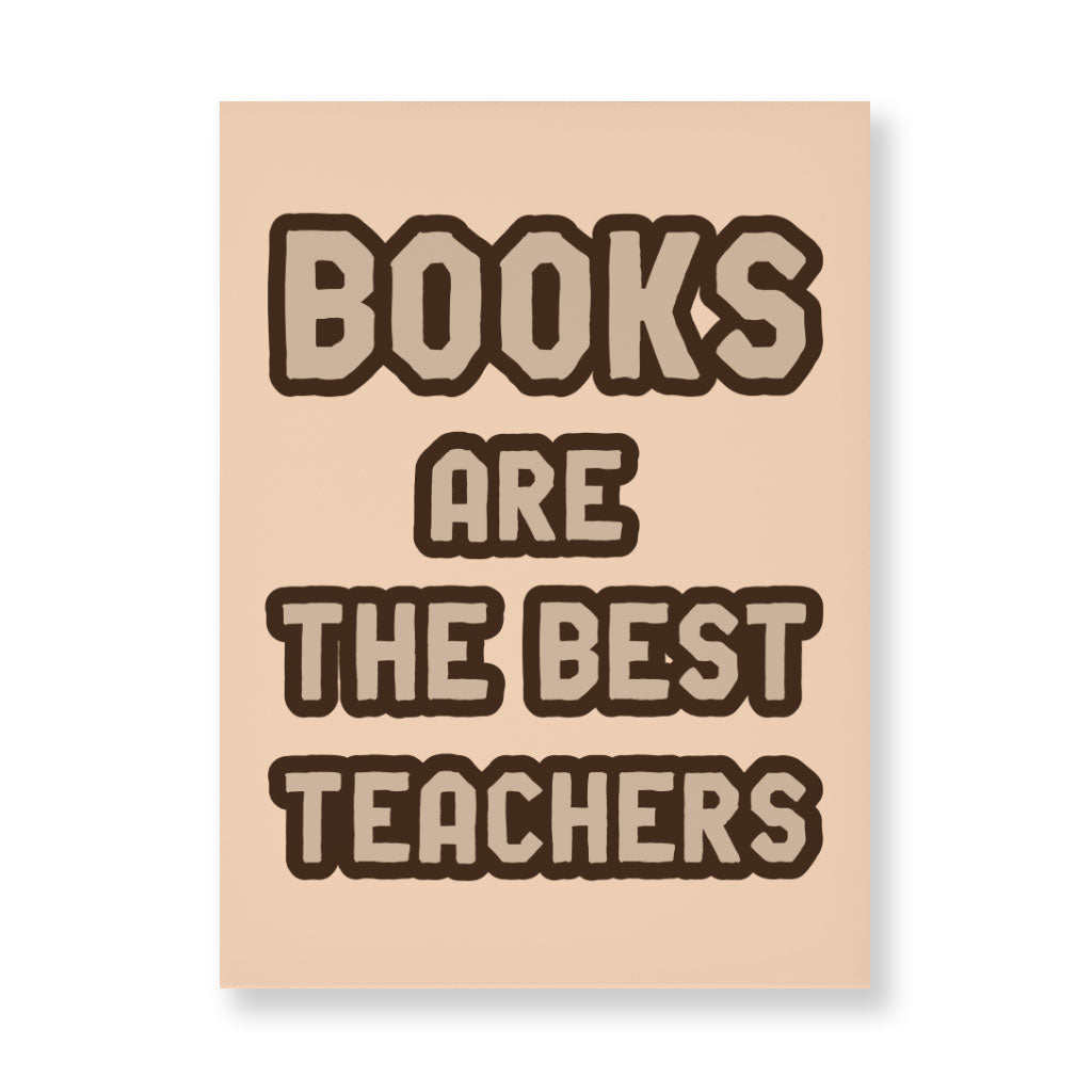 Book Themed Wall Picture - Quotes Stretched Canvas - Cool Print Wall Art