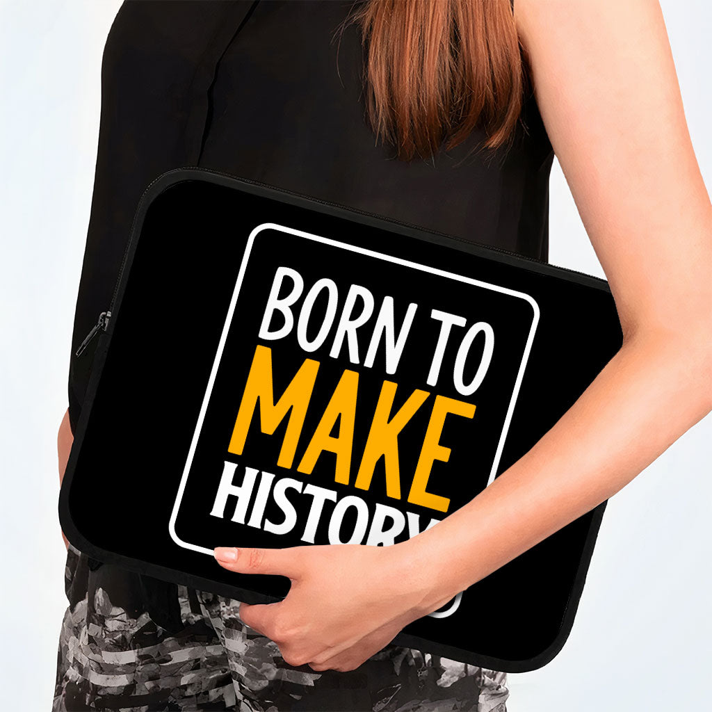 Cool Design HP 16" Sleeve - Inspirational Laptop Sleeve - Illustration Laptop Sleeve with Zipper