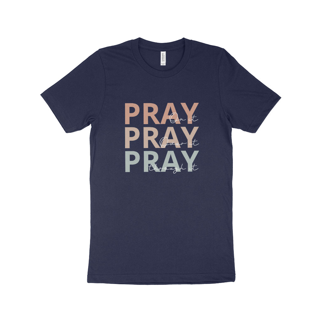 Pray On It Unisex Jersey T-Shirt Made in USA