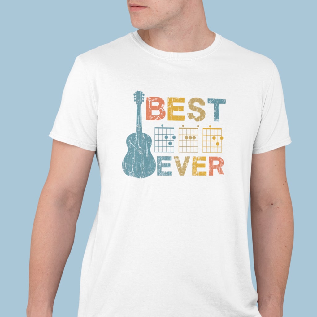 Best Dad Ever Men's Jersey T-Shirt Made in USA