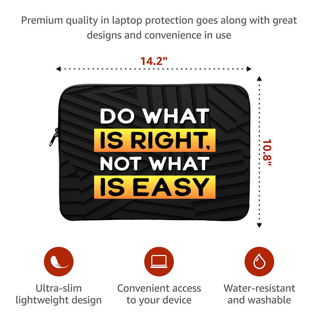 Motivational MacBook Air 14" Sleeve - Quote Laptop Sleeve - Best Design MacBook Sleeve