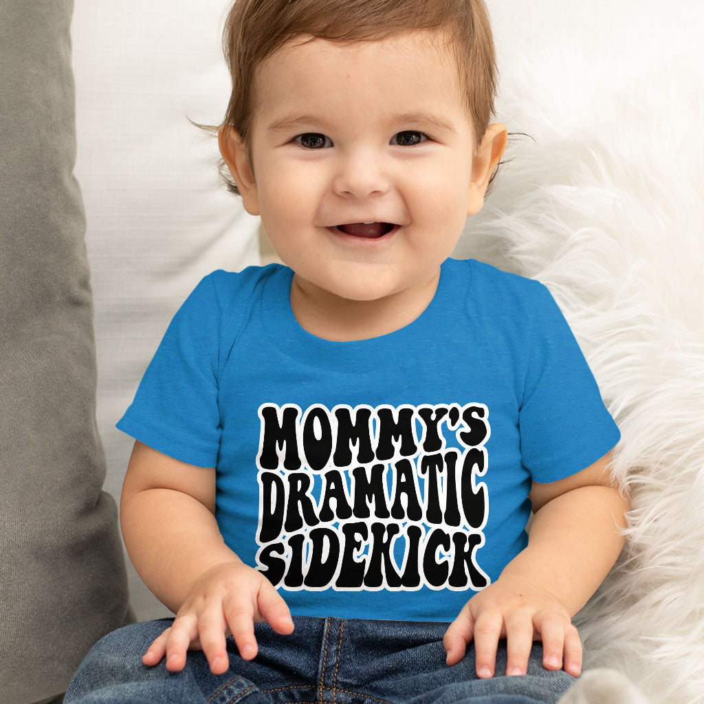 Dramatic Baby Jersey T-Shirt - Funny Design Baby T-Shirt - Cool Design T-Shirt for Babies