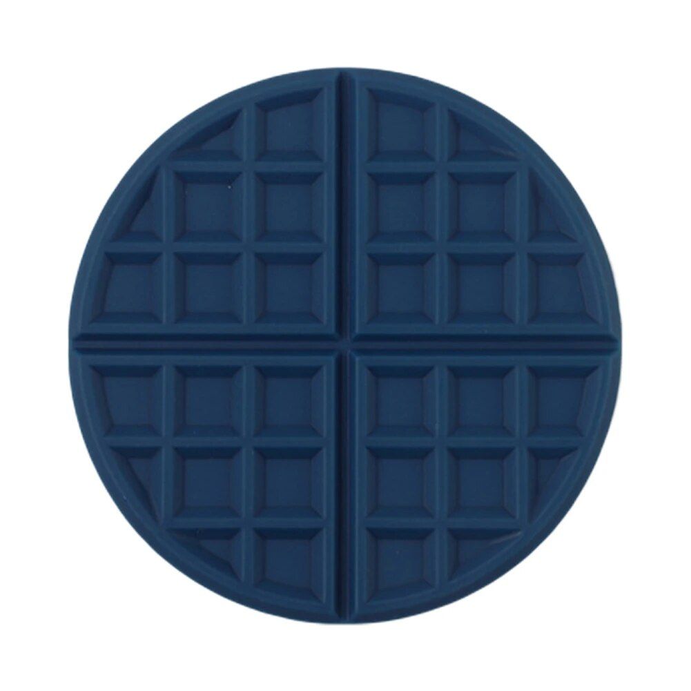 Heat-Resistant Silicone Waffle Trivet - Multipurpose Table Mat and Pot Holder