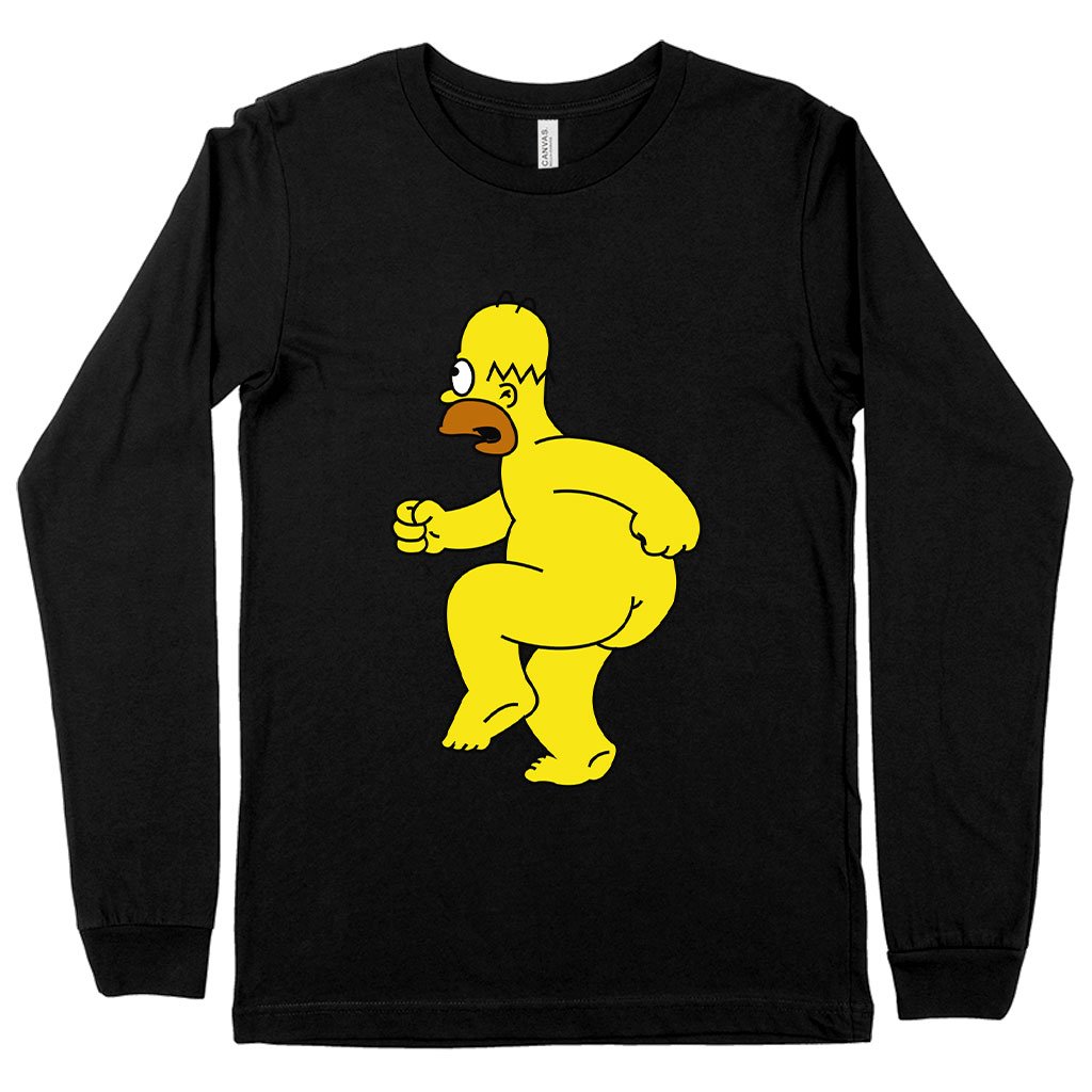 Homer Long Sleeve T-Shirt - Simpsons T-Shirts