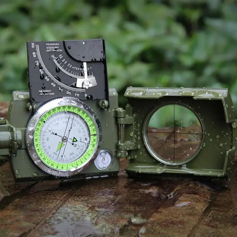 Durable Outdoor Survival Compass: Military-Grade, Waterproof & Shockproof