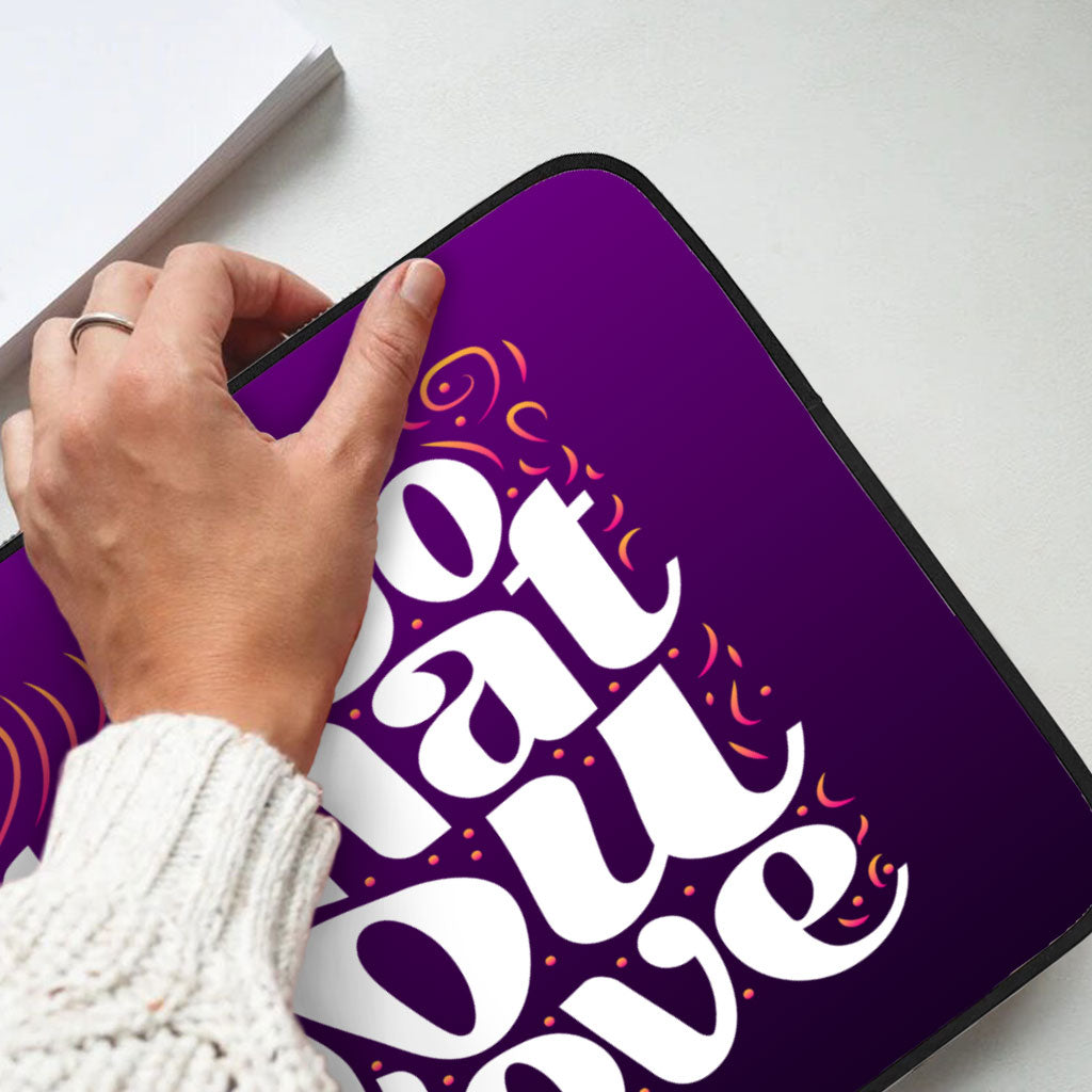 Do What You Love Dell 16" Sleeve - Cute Design Laptop Sleeve - Graphic Laptop Sleeve with Zipper