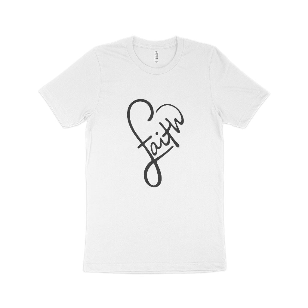 Faith Unisex Jersey T-Shirt Made in USA