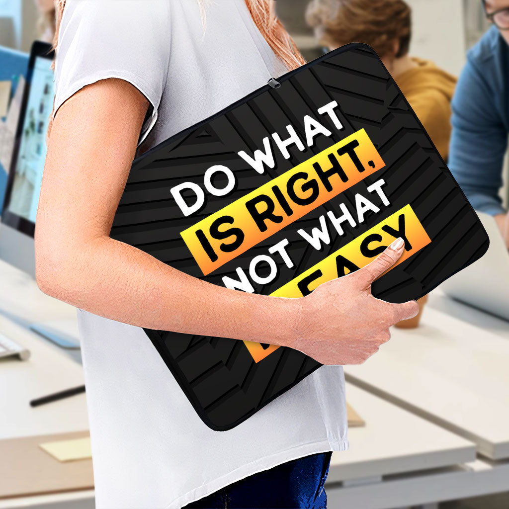 Motivational MacBook Pro 16" Two-Sided Sleeve - Quote Laptop Sleeve - Best Design MacBook Sleeve