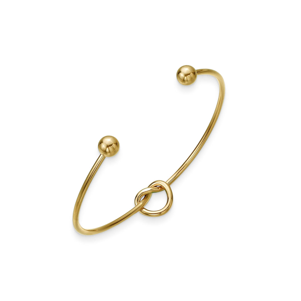 Buddhist Stainless Steel Knot Bracelet