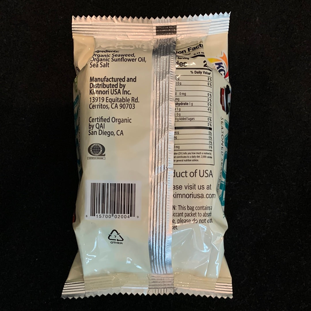 KIM NORI Seasoned Seaweed Snacks Sheets, 4g 0.14 Ounce
