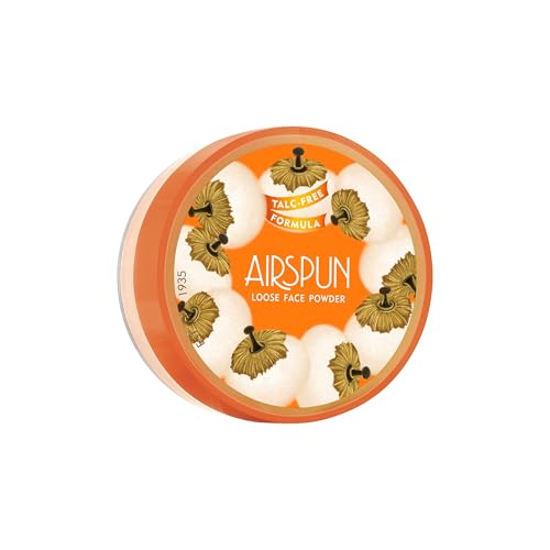Airspun Loose Setting Powder, Talc-Free, Pore Minimizer, Oil Absorbing Face Powder - Translucent