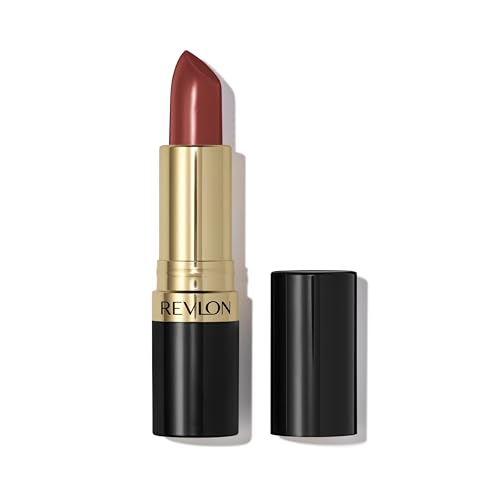 Revlon Super Lustrous Lipstick, 535 Rum Raisin, 0.15 oz | Creamy lipstick with microfine pigments for rich, lightweight color. Conditioning formula for soft, fuller-looking lips.