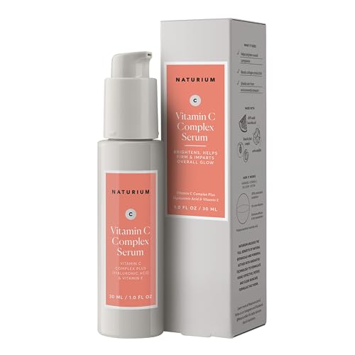 Naturium Vitamin C Complex Serum, Hyaluronic Acid & Vitamin E, 1 fl oz