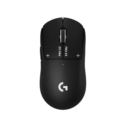 Logitech G PRO X3 SUPERSTRIKE Gaming Mouse - Black | LIGHTSPEED Wireless, Programmable Buttons, Ultra-Lightweight, PC, Mac