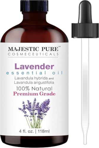Majestic Pure Lavender Essential Oil for Diffuser - 4 Fl Oz