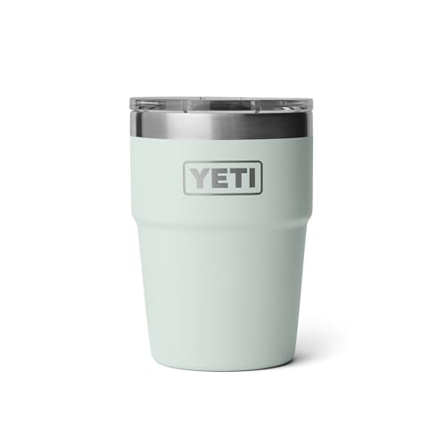 YETI Rambler 16 oz Stackable Tumbler, Vacuum Insulated, Stainless Steel with MagSlider Lid, Ridgeline