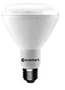 Ecosmart Daylight LED BR30 Dimmable Flood Bulb, 65W Replacement, 9 Watt, 685 Lumens - 5000K - Indoor/Outdoor Rated (6-Pack)