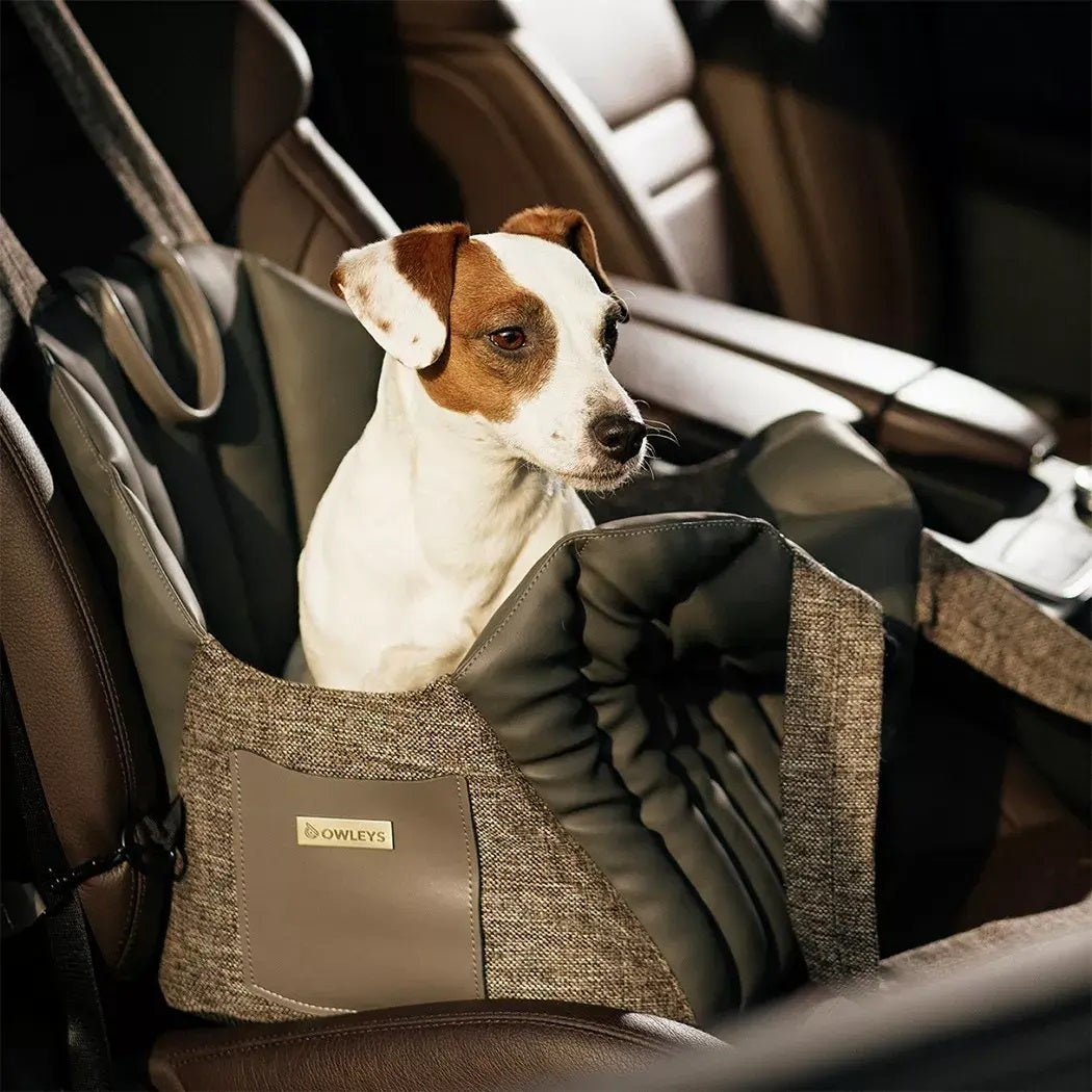 Dog Carrier Car Seat “Pearl Purse” Owleys