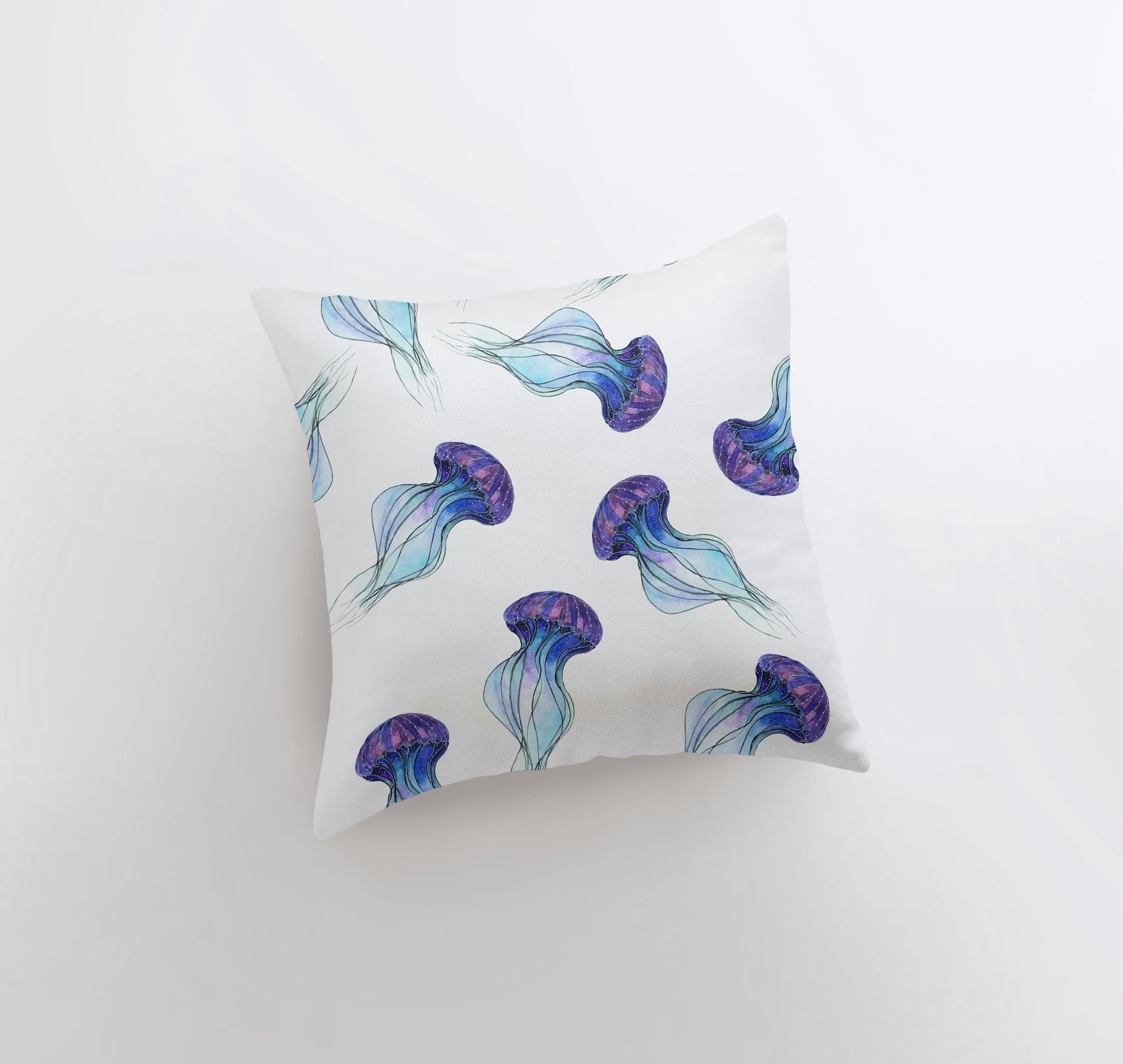 Jelly Fish Repeat | Pillow Cover | Throw Pillow | Home Decor | Modern