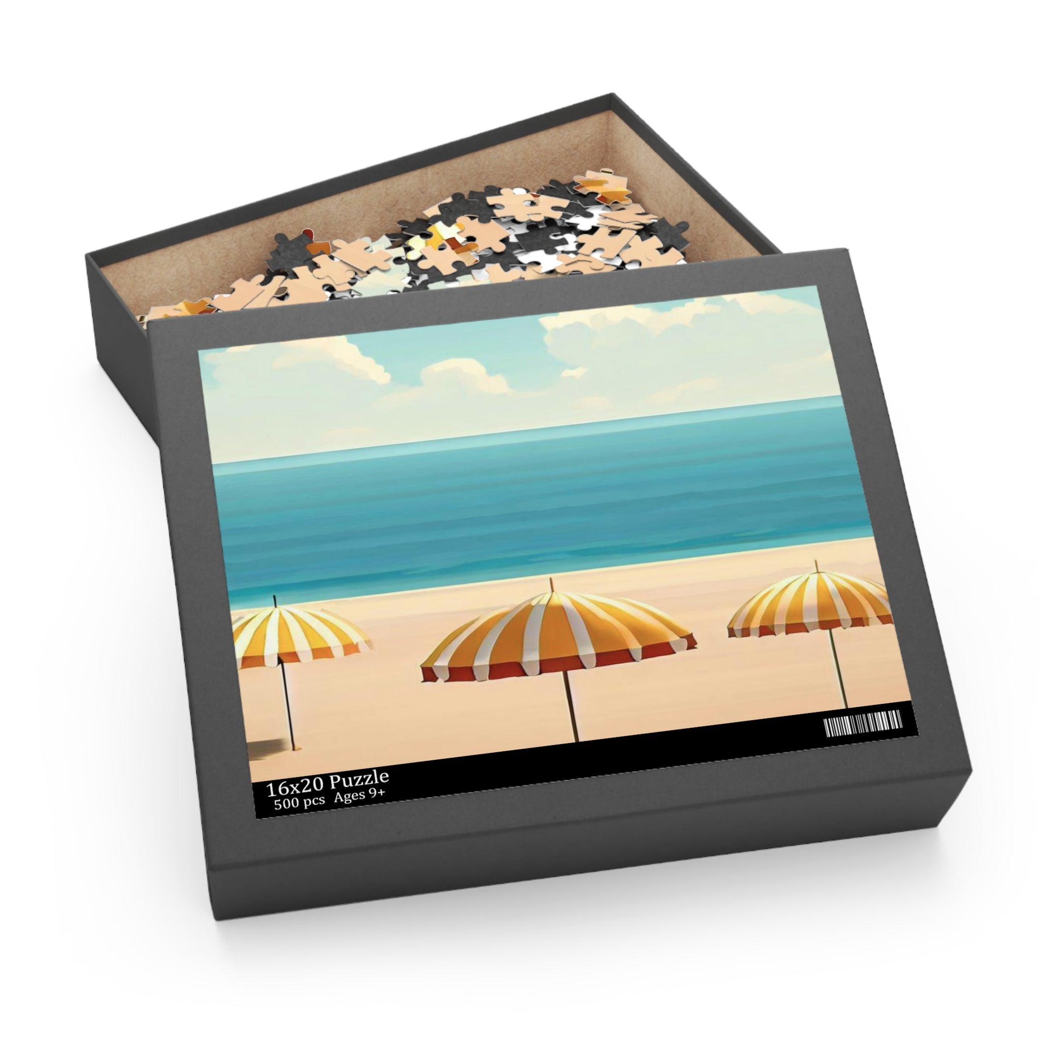 Lazy Beach Days Jigsaw Puzzle 500-Piece