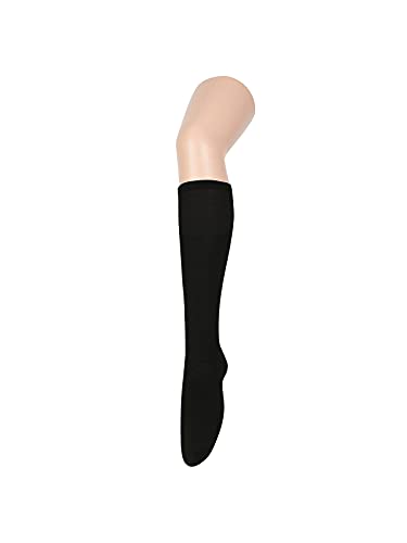 Century Star Knee High Socks Thin Stripes Tube Socks High Stockings Athletic Outdoor Sport Socks 1 Pack Sky Blue White One Size