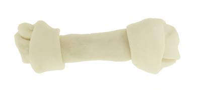 Dog Rawhide Bones Bulk Pack of 3 Natural Rawhide Protein Treats Knot Bone Chews Medium