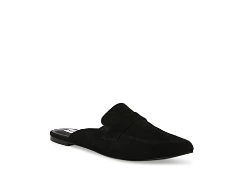 Steve Madden Women's Flavor Mule, Grey Suede, 8